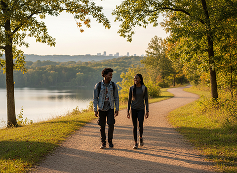 Shawnee Mission Park Trail